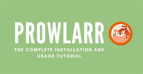 io (where username. . How to use prowlarr